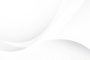 Abstract geometric white and gray color background. Vector, illustration.	