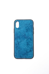 clean phone case smartphone case. free space for an inscription.