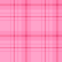Seamless pattern in nice pink colors for plaid, fabric, textile, clothes, tablecloth and other things. Vector image.