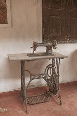 old sewing machine