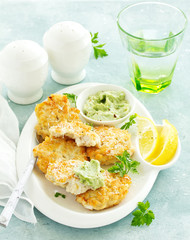 Chopped chicken meatballs