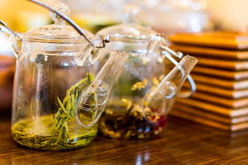 China Hangzhou Stadt und Teeplantage 