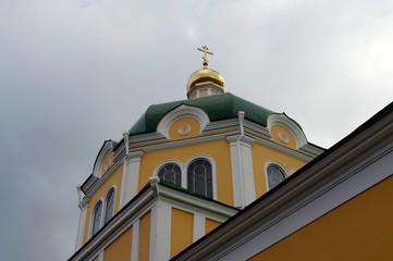Fragment of the Cathedral of the Nativity in the Ryazan Kremlin