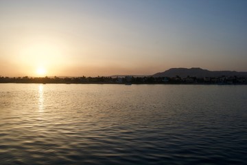 Across the river