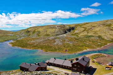 hut near the lake