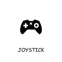 Joystick flat vector icon