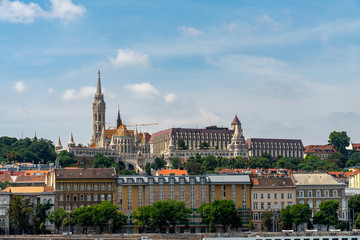 Fototapeta premium Fisherman's Bastion in Budapest, Hungary.
