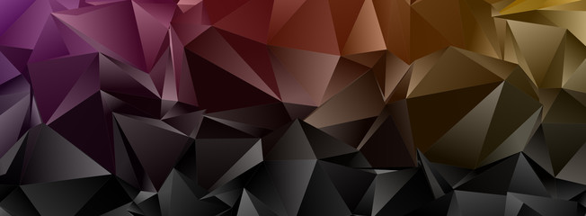Abstract Low-Poly background. triangulated texture. Design 3d. Polygonal geometrical pattern....