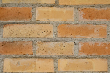 Old vintage brick wall background texture