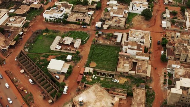 Africa Mali Village Aerial View 42