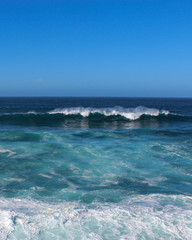 Atlantic ocean waves, from Portuguese coast