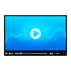 Skin for Web Video Player