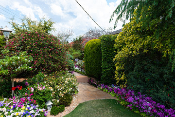 Flower Festival in Toowoobba, QLD, Australia. The best gardens in the houses