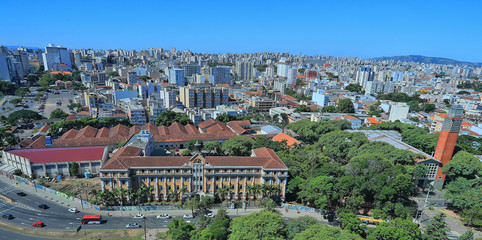 aerial view of the city / PÃO DOS POBRES Porto Alegre RIO GRANDE DO SUL