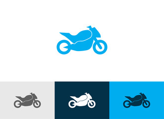 Motorbike sign - motorcycle symbol icon