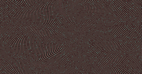 Color dots illustration. Half tone abstract background.