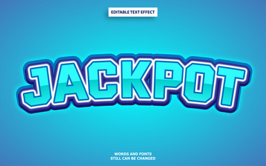 Jackpot text effect