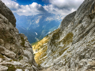 Julian Alps in Slovenia landscape
