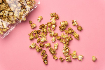 beads on black background