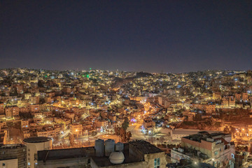 Fototapeta na wymiar Amman Down Town Night View