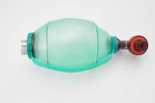 AMBU bag isolated