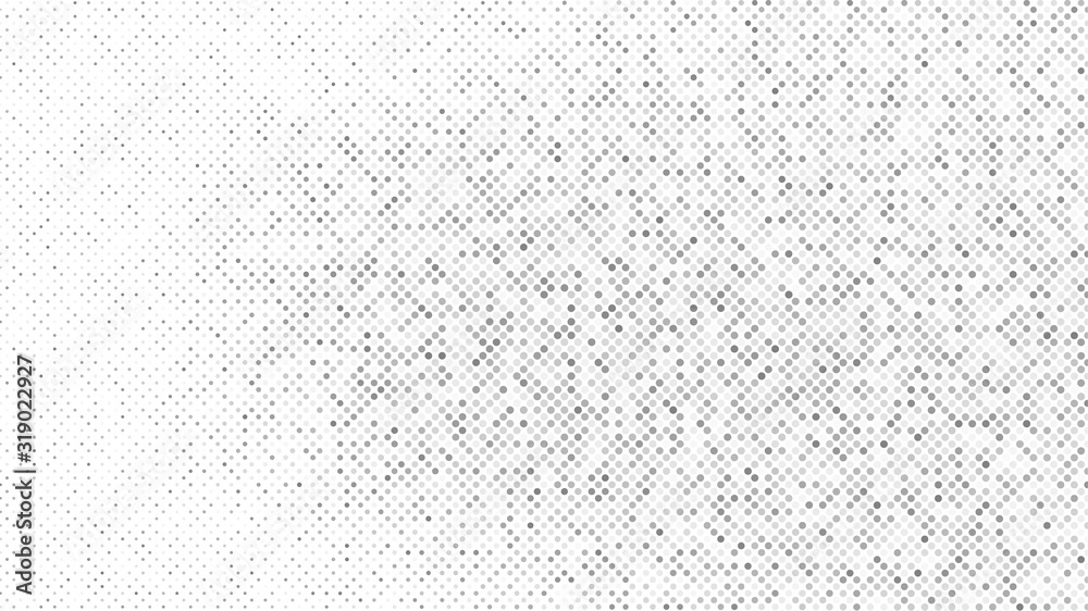 Leinwandbilder modern halftone white and grey background. design decoration concept for web layout, poster, banner.