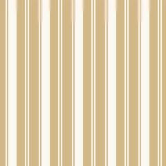 Garden poster Vertical stripes Golden stripes seamless pattern. Simple vector texture with thin and thick vertical lines. Modern abstract gold and white geometric striped background. Repeat design for tileable print, wallpapers