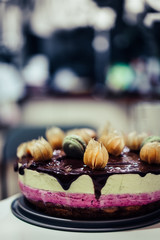 Cake on plate