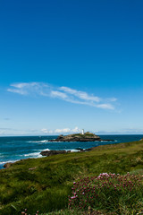 Godrevy Lighthouse in Cornwall