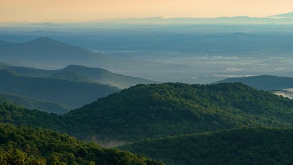 Mountains after rain