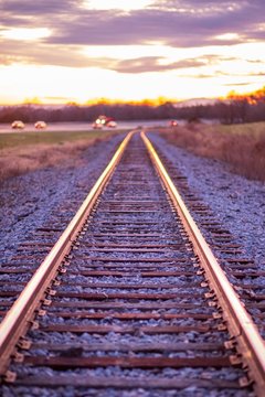 Train tracks in Shenandoah