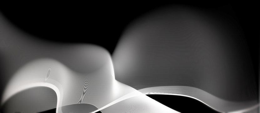 linien bewegung dunkel banner