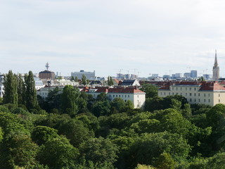 Fototapeta na wymiar view of the city vienna