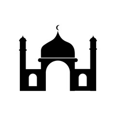 Fototapeta na wymiar mosque logo vector