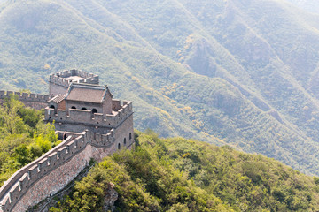 Fototapeta na wymiar China chinesische Mauer Peking