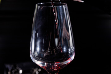 glass of red wine