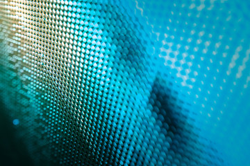 CloseUp LED blurred screen. LED soft focus background. abstract background ideal for design.