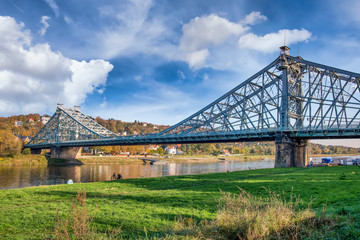 Dresden Blaues Wunder Loschwitzer Brücke