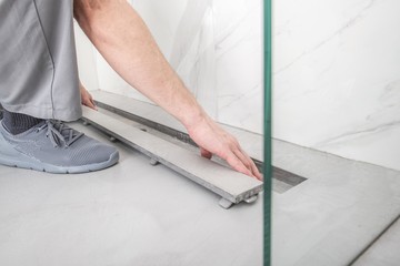 Finishing Linear Shower Drain