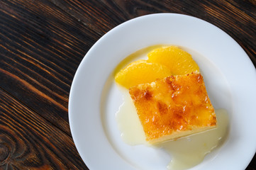 Portokalopita orange cake