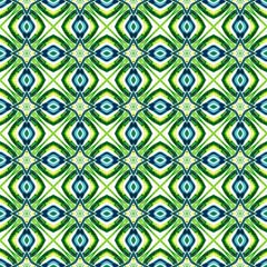 Ethnic Texture. Hand Drawn Painted. 