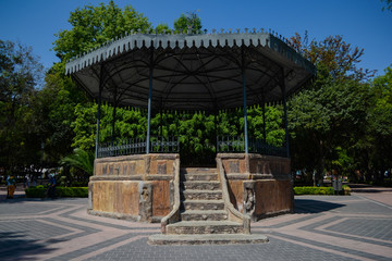 quiosco del parque