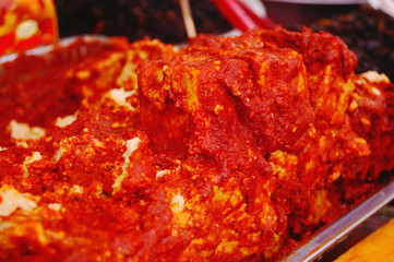 Mildewed tofu is a traditional Chinese food