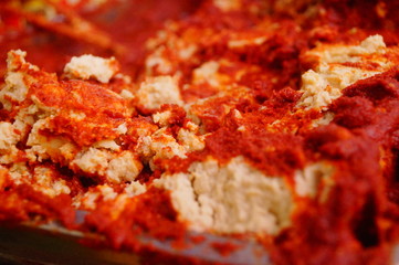 Mildewed tofu is a traditional Chinese food