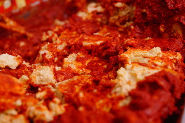 Mildewed tofu is a traditional Chinese food