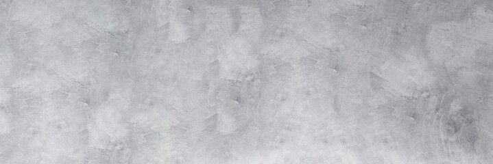 Panorama image of Plaster or Gypsum cement wall grunge texture background for interior or exterior design.