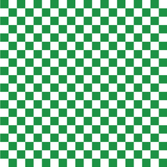 市松模様　緑　S