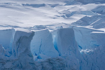 Fototapeta na wymiar Glacier in Antarctica