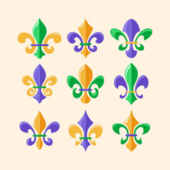Fleur De Lis Symbol Collection