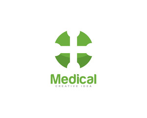 Medical Care Logo Design Vector